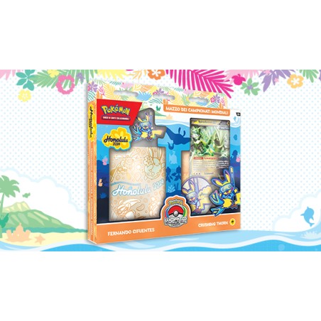 Pokemon - Mazzo Dei Campionati Mondiali 2024 - Fernando Cifuentes - Crushing Thorn